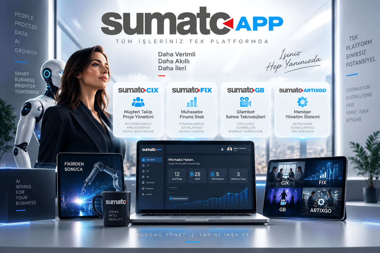SumatoApp — tüm işleriniz tek platformda
